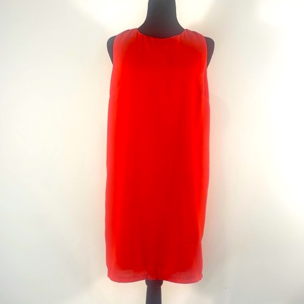 Red Miami Mini Dress, Size Medium, with Back cut outs, sleeveless